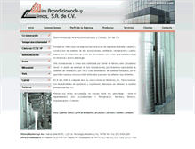Tablet Screenshot of aireclima.com